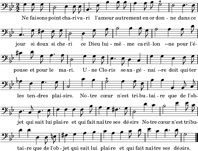 Ne faisons point charivari